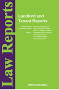 Cover of Landlord and Tenant Reports: Issues Only