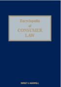Cover of Encyclopedia of Consumer Law Looseleaf