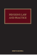 Cover of Pensions Law and Practice with Precedents Looseleaf