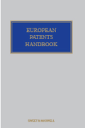 Cover of European Patents Handbook Looseleaf