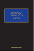 Cover of European Community Cases Looseleaf