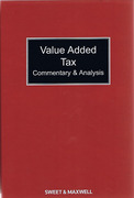 Cover of Value Added Tax: Commentary and Analysis Looseleaf