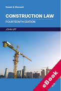 Cover of Construction Law: Law and Practice Relating to the Construction Industry (eBook)