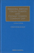 Cover of Bermuda, British Virgin Islands and Cayman Islands Company Law