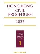 Cover of Hong Kong Civil Procedure 2026: The Hong Kong White Book