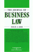 Cover of The Journal of Business Law: Issues and Bound Volume