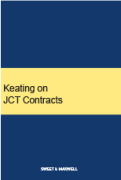 Cover of Keating on JCT Contracts Looseleaf (CBR Only)