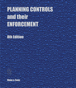 Cover of Planning Controls and their Enforcement 8th ed Looseleaf (CBR Only)
