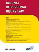 Cover of Journal of Personal Injury Law: Issues Only