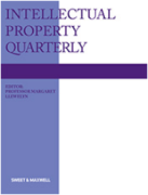 Cover of Intellectual Property Quarterly: Issues Only