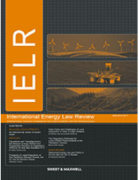 Cover of International Energy Law Review: Issues Only