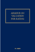 Cover of Armour on Valuation for Rating Looseleaf (Annual)