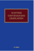 Cover of Scottish Conveyancing Legislation Looseleaf