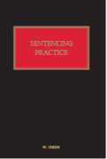 Cover of Sentencing Practice Looseleaf