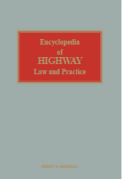 Cover of Encyclopedia of Highway Law and Practice Looseleaf