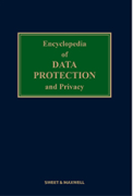 Cover of Encyclopedia of Data Protection and Privacy Looseleaf