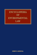 Cover of Encyclopedia of Environmental Law Looseleaf