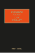 Cover of European Union Law Library Looseleaf and CD-ROM