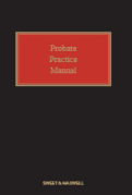 Cover of Probate Practice Manual Looseleaf and CD-ROM