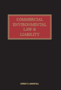 Cover of Commercial Environmental Law and Liability Looseleaf