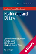 Cover of Health Care and EU Law (eBook)