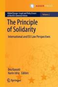 Cover of The Principle of Solidarity: International and EU Law Perspectives