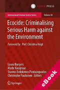 Cover of Ecocide: Criminalising Serious Harm against the Environment (eBook)
