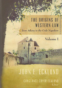 Cover of The Origins of Western Law from Athens to the Code Napoleon