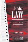 Cover of Media Law: A User's Guide for Film and Programme Makers
