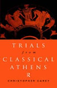 Cover of Trials from Classical Athens
