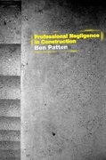 Cover of Professional Negligence in Construction