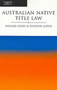 Cover of Australian Native Title Law