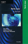 Cover of Torts Law: In Principle