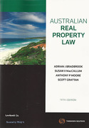 Cover of Australian Real Property Law