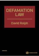 Cover of Defamation Law