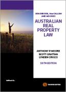 Cover of Australian Real Property Law