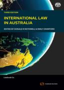 Cover of International Law in Australia