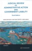 Cover of Judicial Review of Administrative Action&#160;and Government Liability