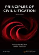 Cover of Principles of Civil Litigation