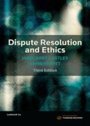 Cover of Dispute Resolution and Ethics