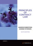 Cover of Principles of Contract Law