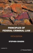 Cover of Principles of Federal Criminal Law