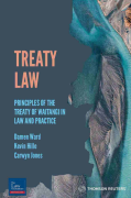 Cover of Treaty Law: Principles of the Treaty of Waitangi in Law and Practice