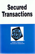 Cover of Secured Transactions in a Nutshell
