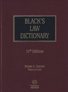 Black's Law Dictionary 11th Edition