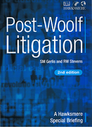 Cover of Post-Woolf Litigation