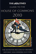 Cover of The Times Guide to the House of Commons 2010