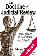 Cover of The Doctrine of Judicial Review: Its Legal and Historical Basis and Other Essays (eBook)