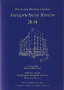 Cover of UCL Jurisprudence Review 2004