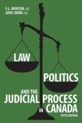 Cover of Law, Politics, and the Judicial Process in Canada